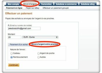 Comment envoyer un virement PayPal Entre proche ?