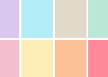 Comment est la couleur pastel ?