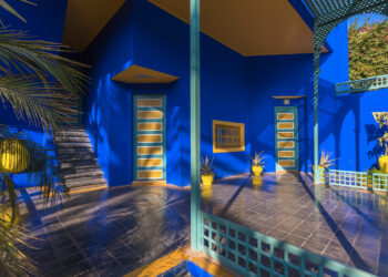 Comment fabriquer du bleu Majorelle ?