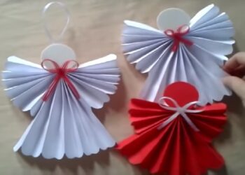 Comment fabriquer un ange pour Noël ?