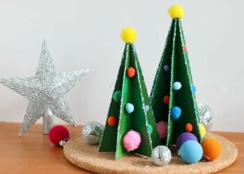 Comment fabriquer un arbre de Noël ?