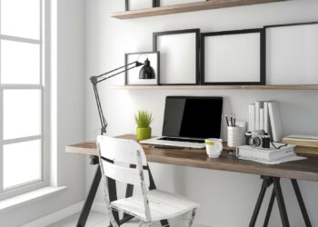 Comment fabriquer un bureau avec un plan de travail ?