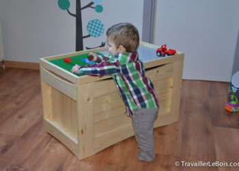 Comment fabriquer un coffre à jouets ?