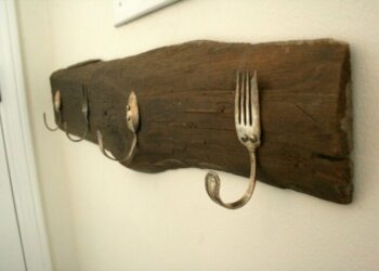 Comment fabriquer un porte manteau mural original ?