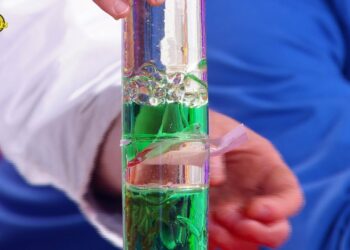 Comment fabriquer un sablier liquide ?