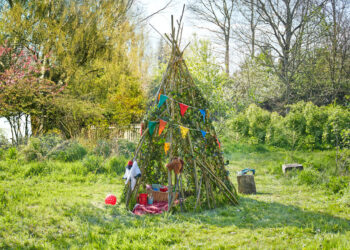 Comment fabriquer un tipi avec des branches ?