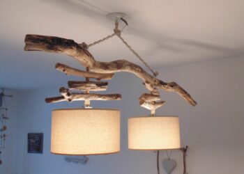 Comment fabriquer une suspension luminaire en bois ?