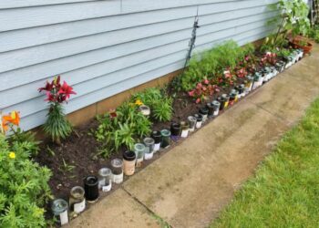 Comment faire Soi-même des bordure de jardin ?