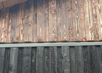 Comment faire bardage bois brûlé ?