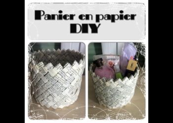 Comment faire corbeille en papier ?