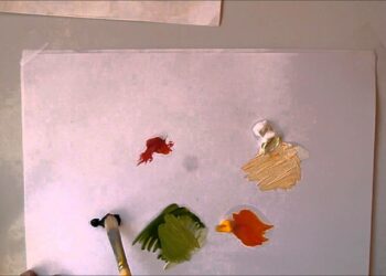 Comment faire de la peinture couleur moutarde ?