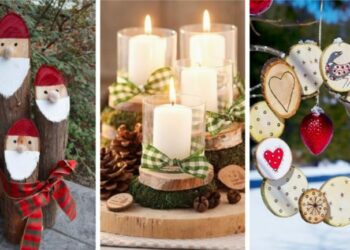 Comment faire des décoration de Noël en bois ?