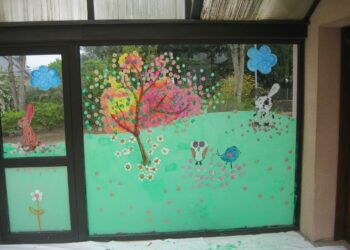 Comment faire des dessins sur une vitre ?