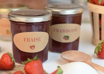 Comment faire des étiquettes pour les pots de confiture ?