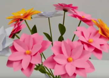 Comment faire des fleurs en papier pour la fête des mères ?