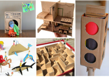 Comment faire des jeux avec du carton ?