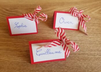 Comment faire des porte noms ?