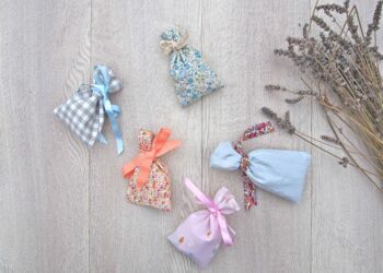Comment faire des sachets de lavande en tissu ?