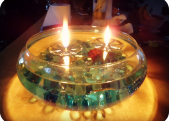 Comment faire flotter des bougies dans l'eau ?