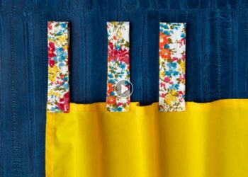 Comment faire les pattes d'un rideau ?