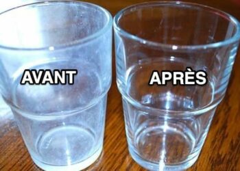 Comment faire revenir des verres blanchis ?