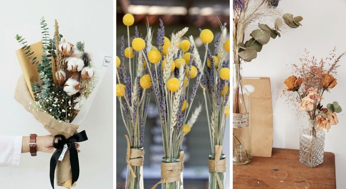 Videos Comment Faire Un Bouquet De Fleurs De Pampas Seches