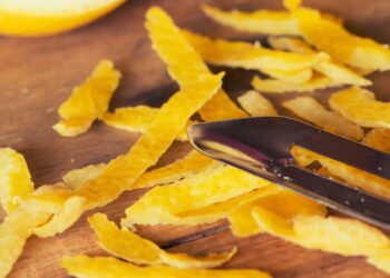 Comment faire sécher le zeste de citron ?