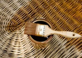 Comment faire tenir de la peinture sur de l'osier ?