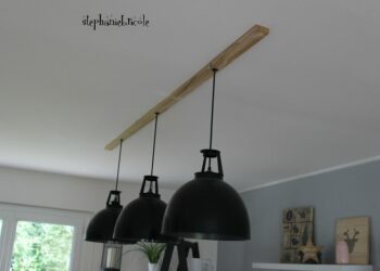 Comment faire tenir le cache d'un lustre ?