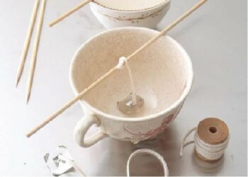 Comment faire tenir une bougie droite ?