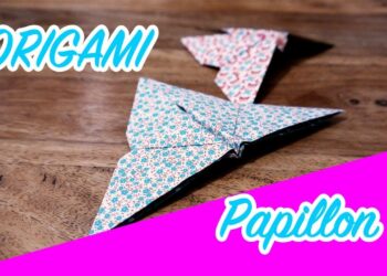 Comment faire un Origamie papillon ?