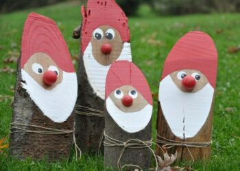 Comment faire un Père Noël en bois ?