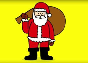 Comment faire un Père Noël en dessin facile ?