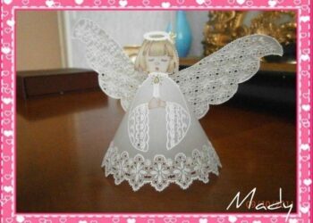 Comment faire un ange pour mettre en haut du sapin ?