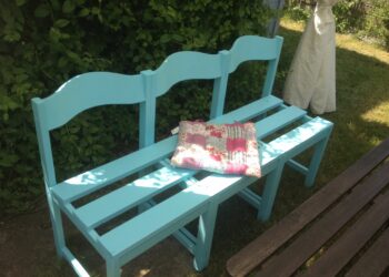 Comment faire un banc avec des chaises ?