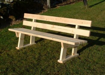 Comment faire un banc de jardin en bois ?
