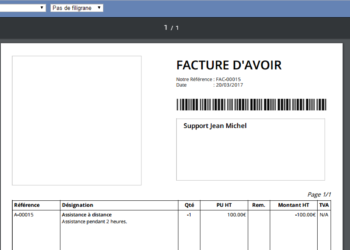 Comment faire un bon d'achat ?