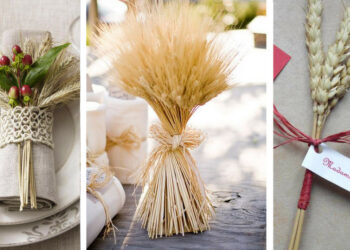 Comment faire un bouquet avec des épis de blé ?