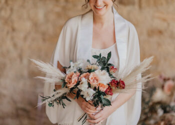 Comment faire un bouquet avec des herbes de pampa ?