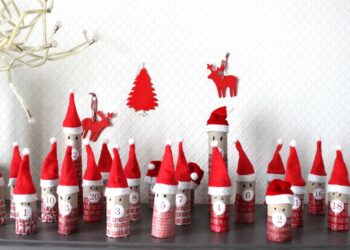 Comment faire un calendrier de l'avent en carton ?