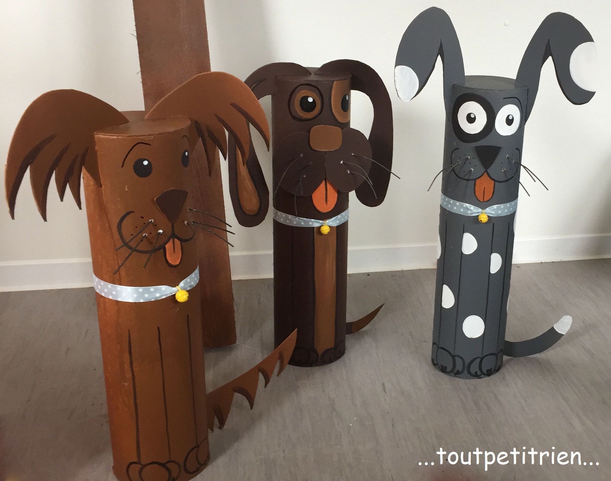 Comment faire un chien en carton
