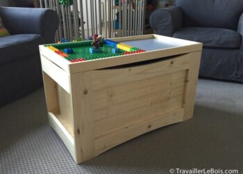 Comment faire un coffre à jouets en bois ?