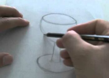 Comment faire un dessin sur un verre ?