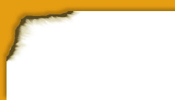 Comment faire un effet brûlé sur une feuille ?