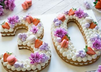 Comment faire un gâteau en forme de 6 ?