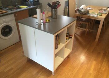 Comment faire un ilot central avec des meuble de cuisine ?