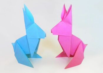 Comment faire un lapin en papier ?