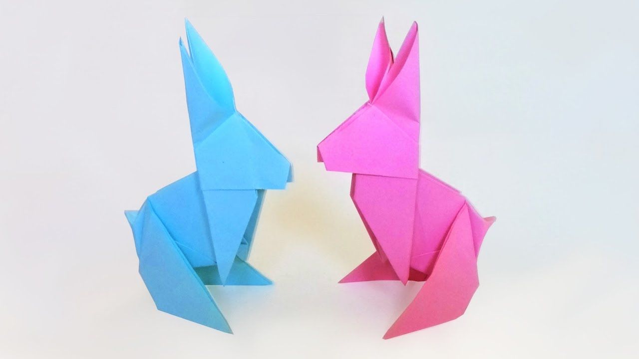 Video Comment Faire Un Lapin En Papier