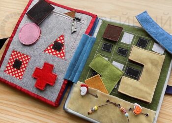 Comment faire un livre sensoriel pour un bébé ?