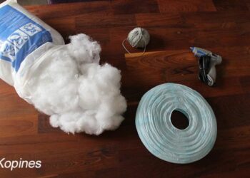 Comment faire un nuage avec du coton ?